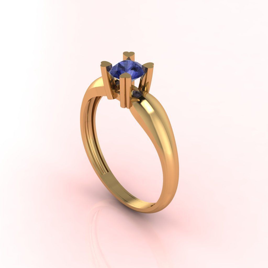 Diamond Ring Series  3D print model_1