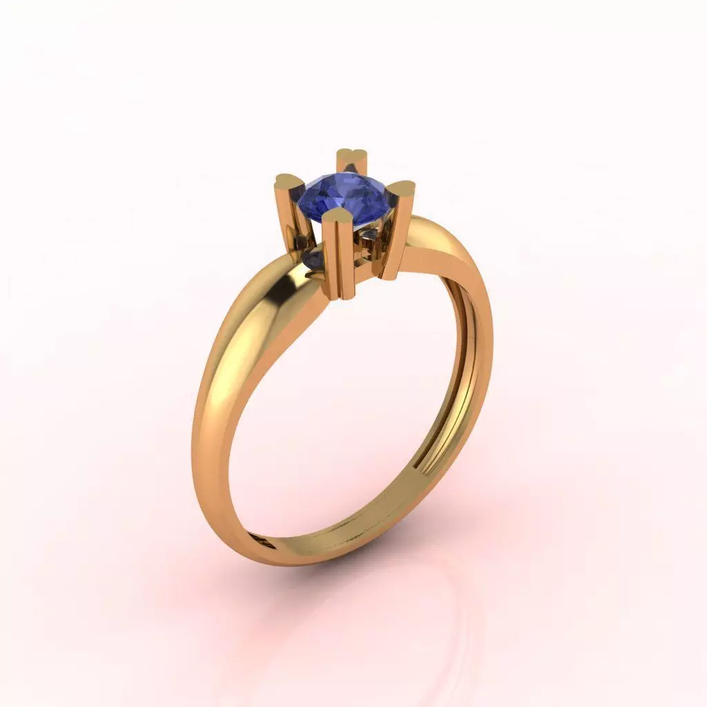 Diamond Ring Series  3D print model_0