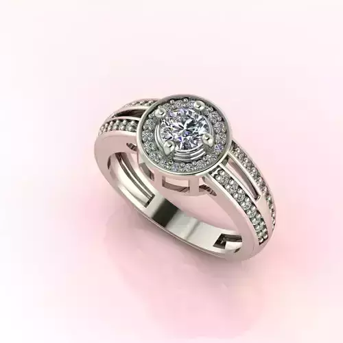 Diamond Ring Series  3D print model