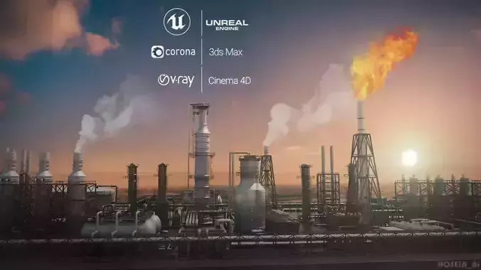 OilField  3D model