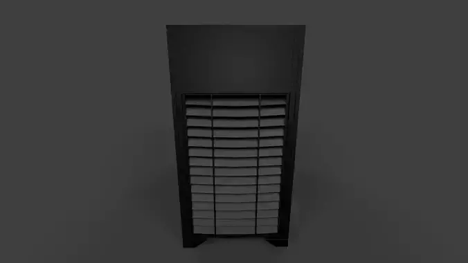 PC Case V01 - High Poly
