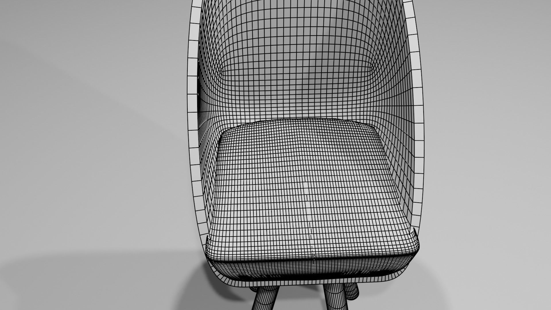 Modern Chair 3D model_16