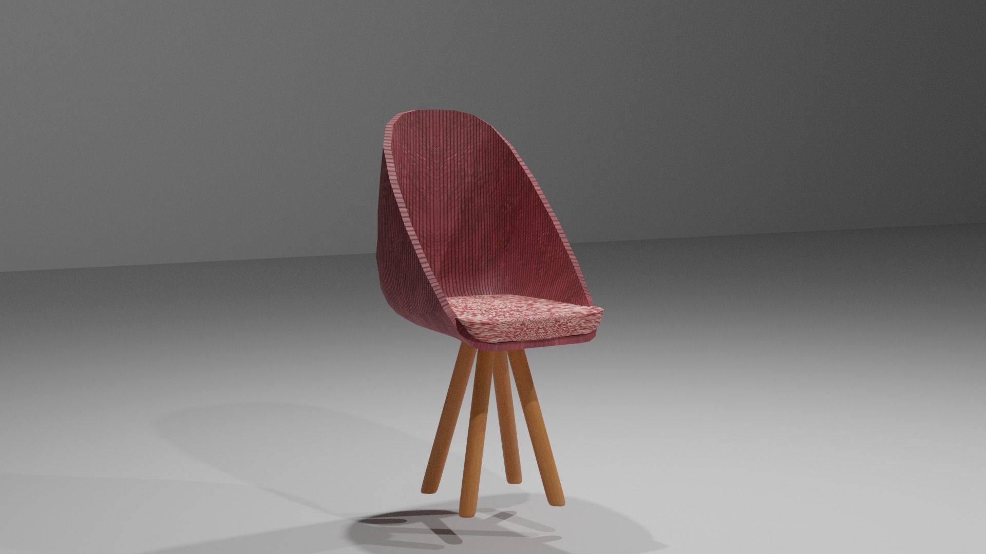 Modern Chair 3D model_13