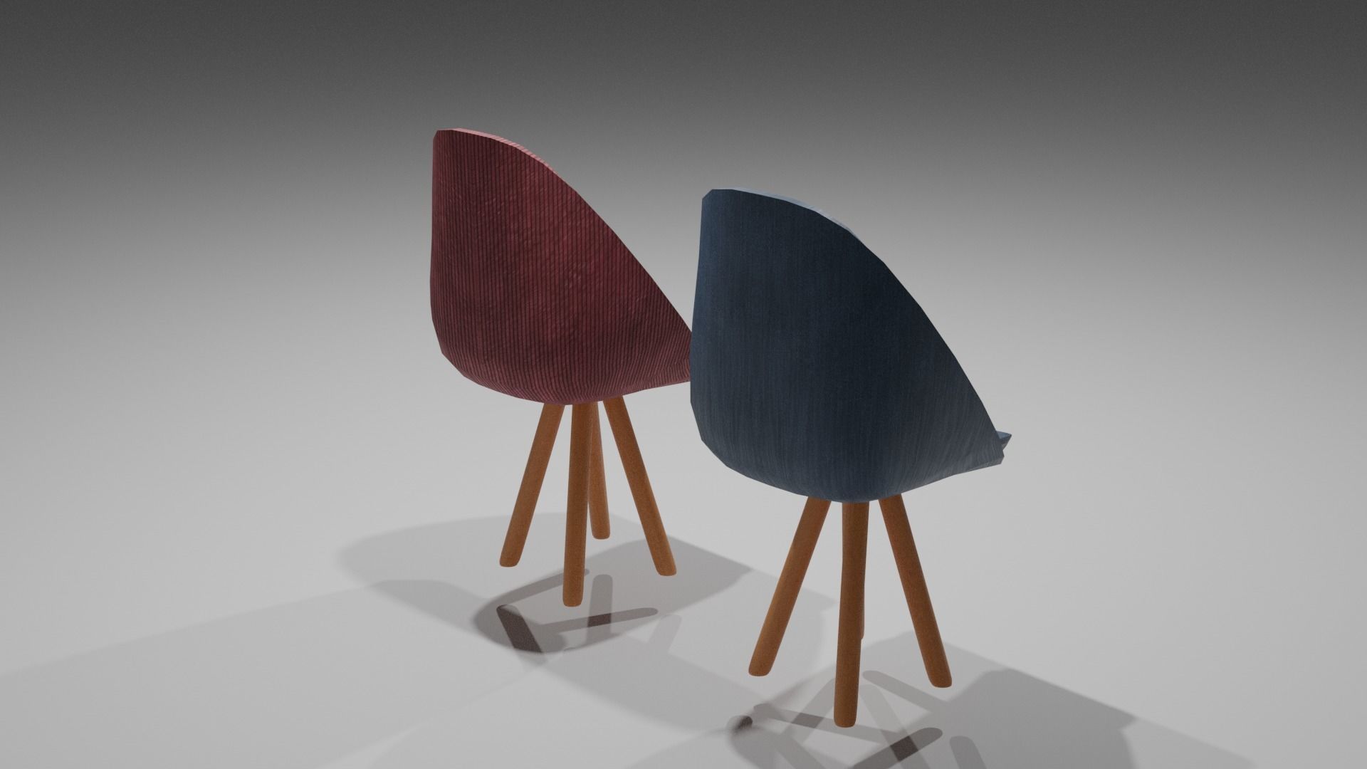Modern Chair 3D model_6