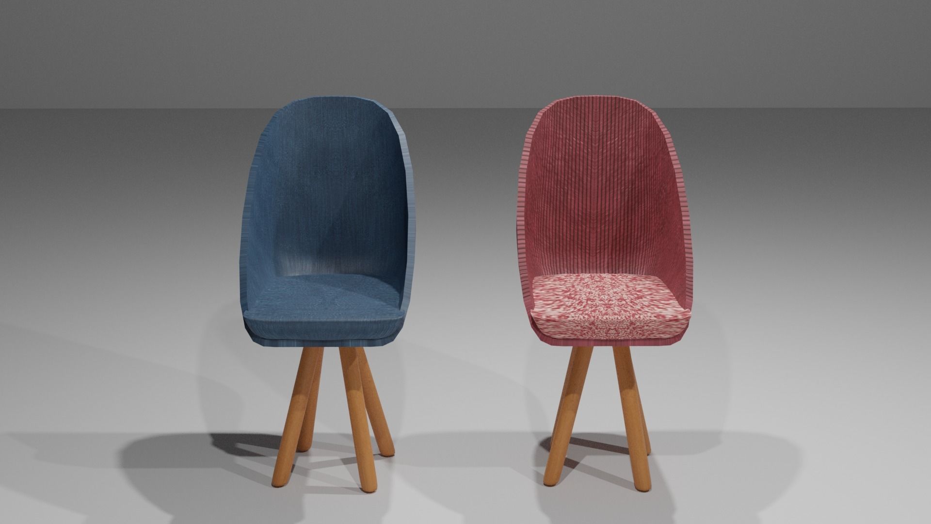 Modern Chair 3D model_8