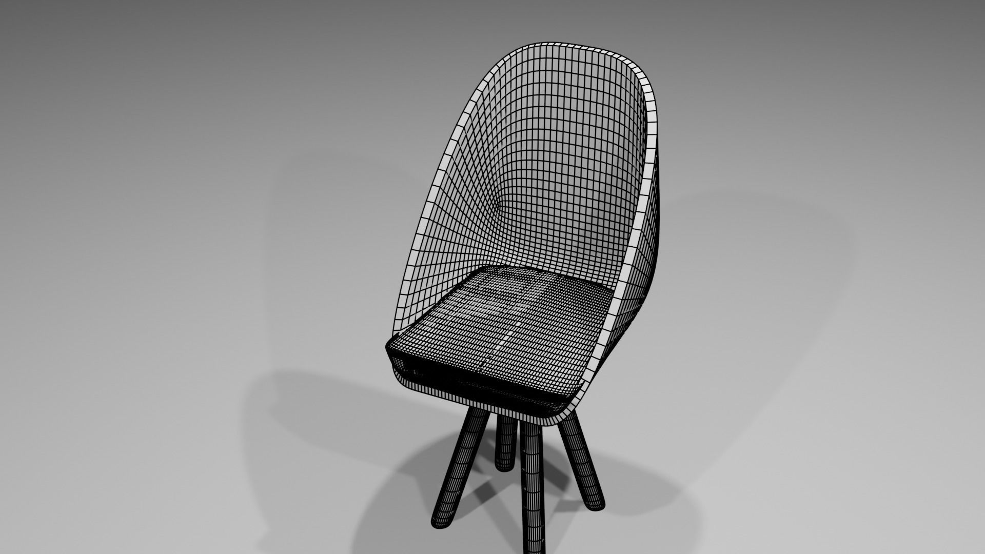 Modern Chair 3D model_18