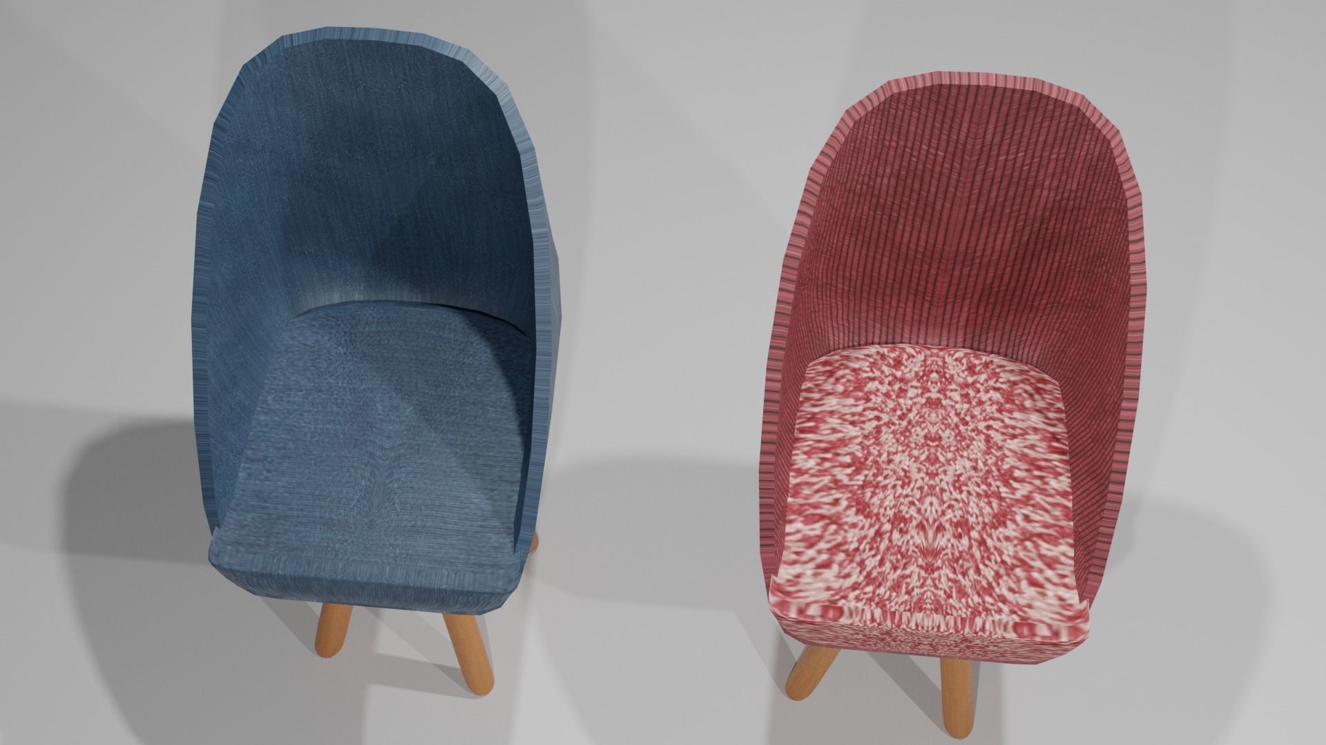 Modern Chair 3D model_5