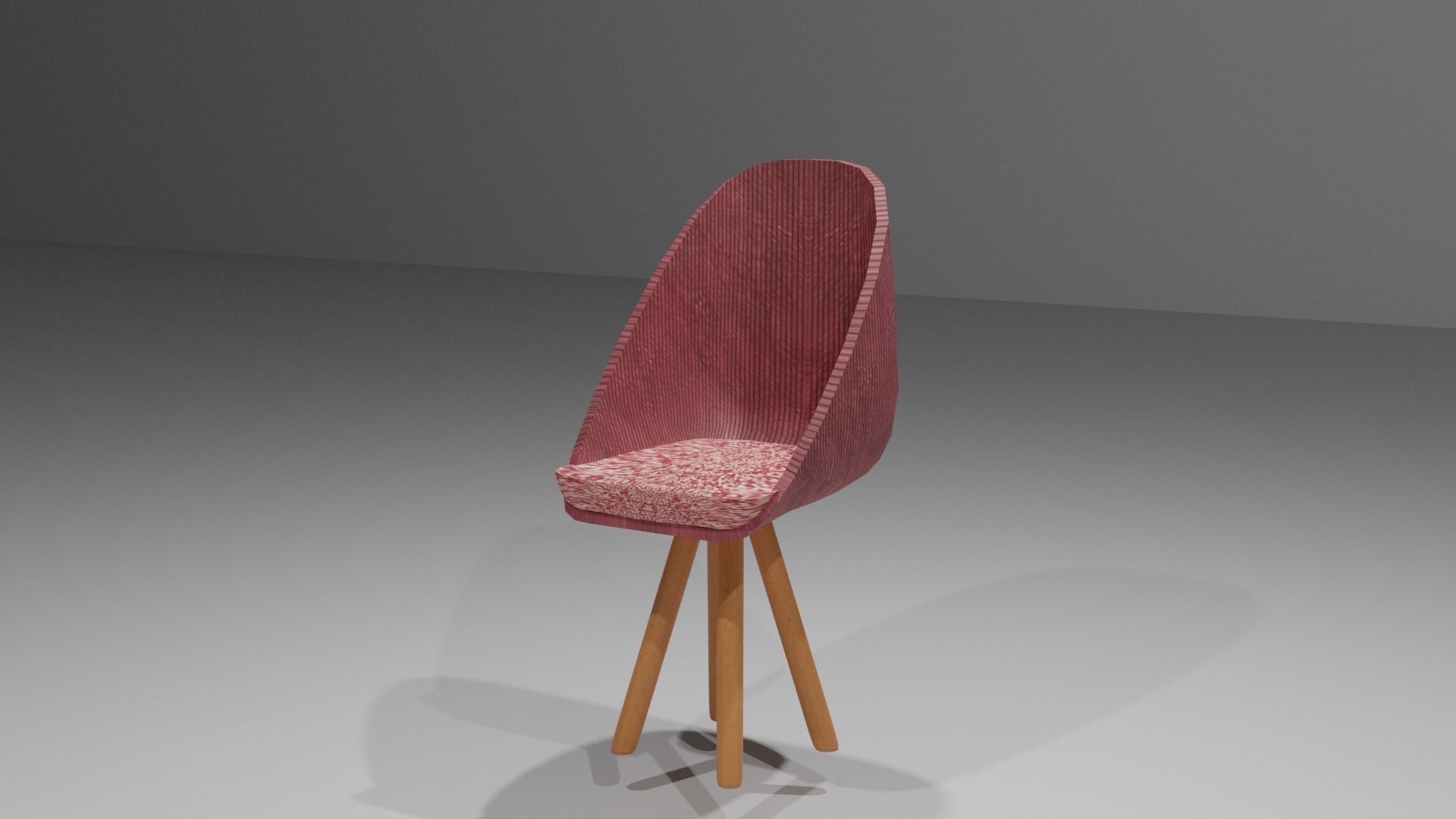Modern Chair 3D model_11
