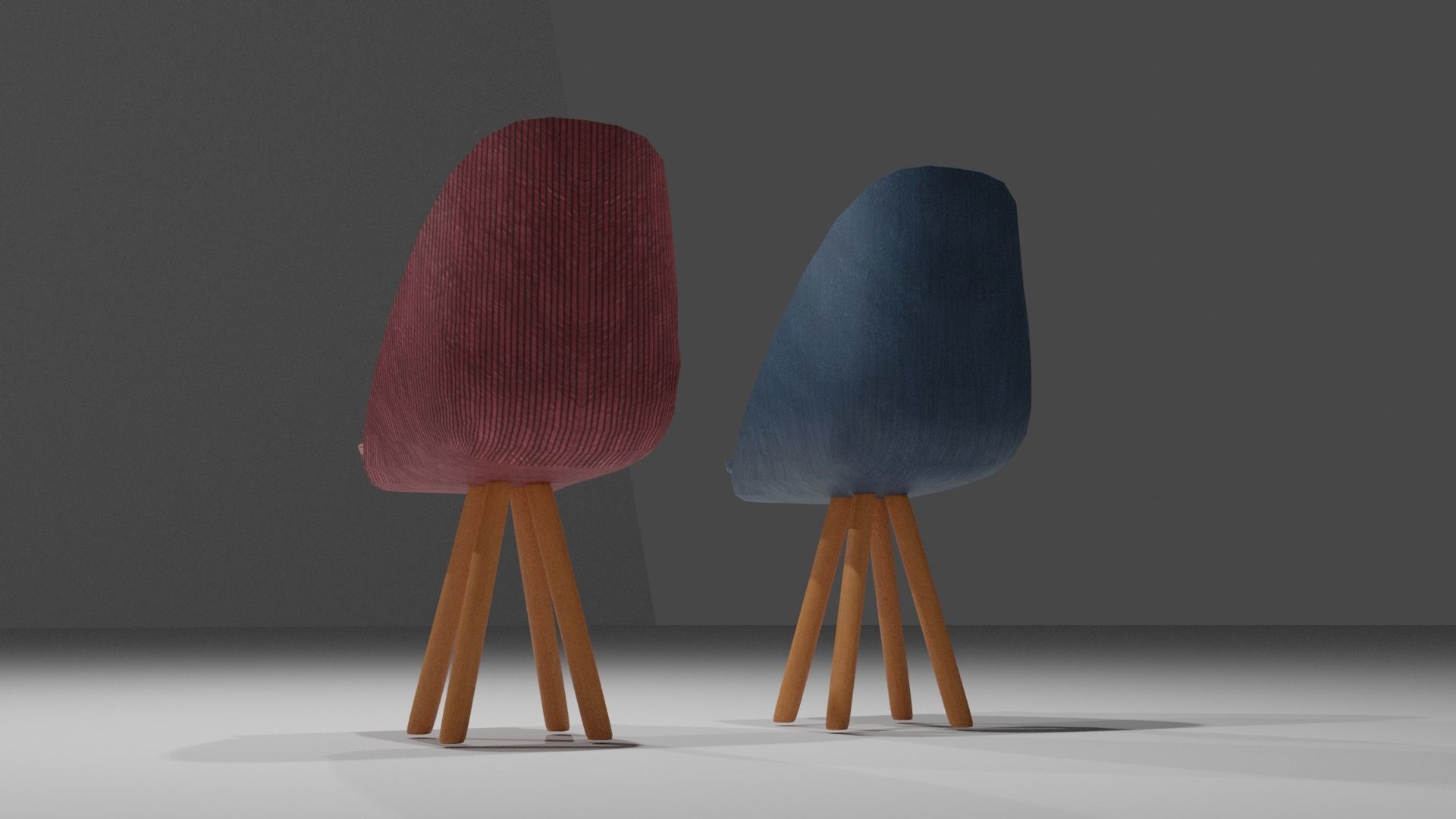 Modern Chair 3D model_4