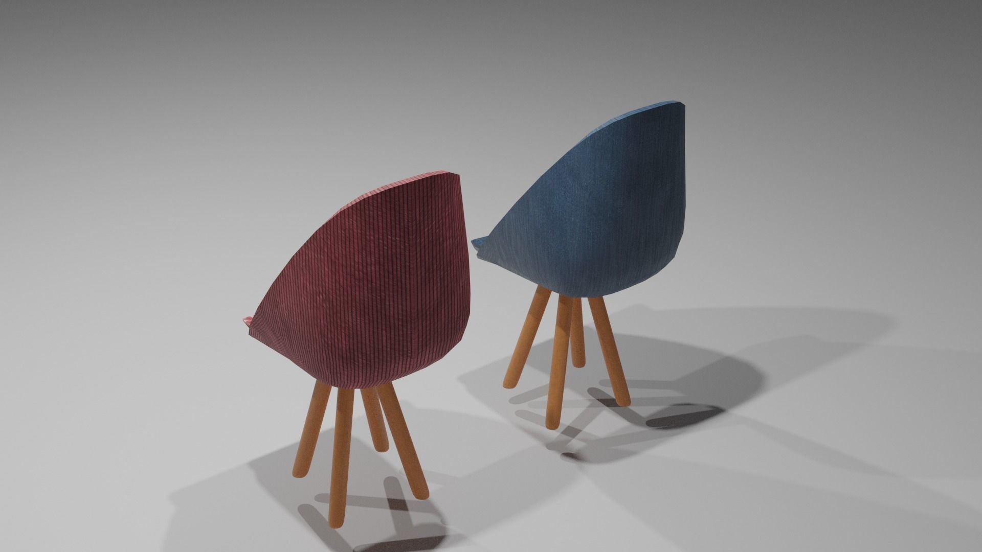 Modern Chair 3D model_7