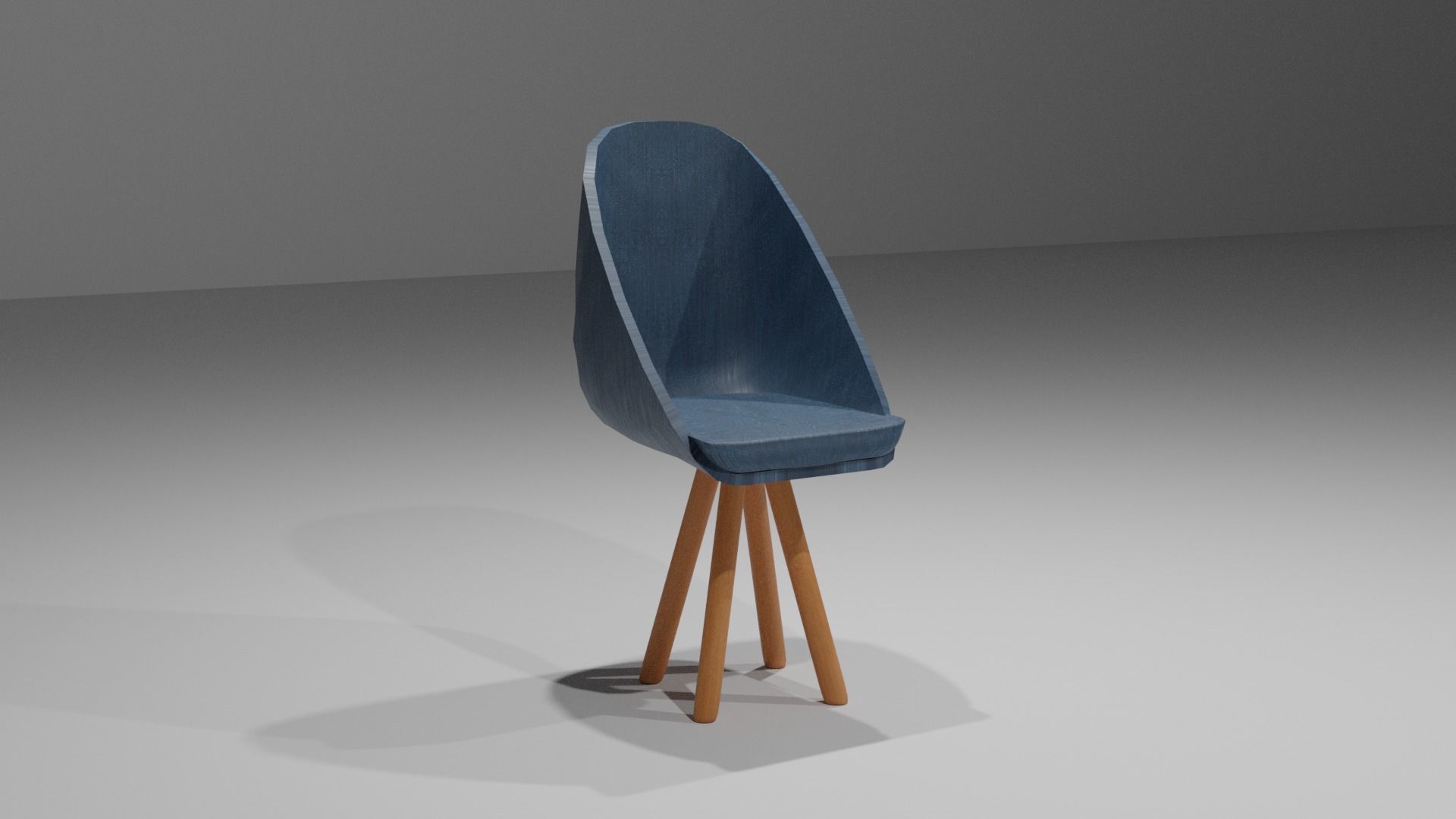 Modern Chair 3D model_3