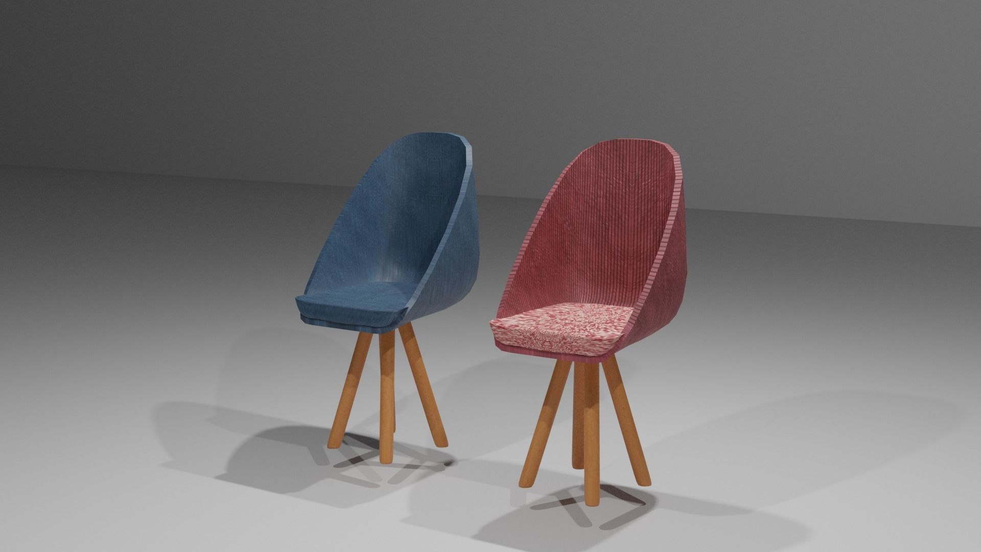 Modern Chair 3D model_1