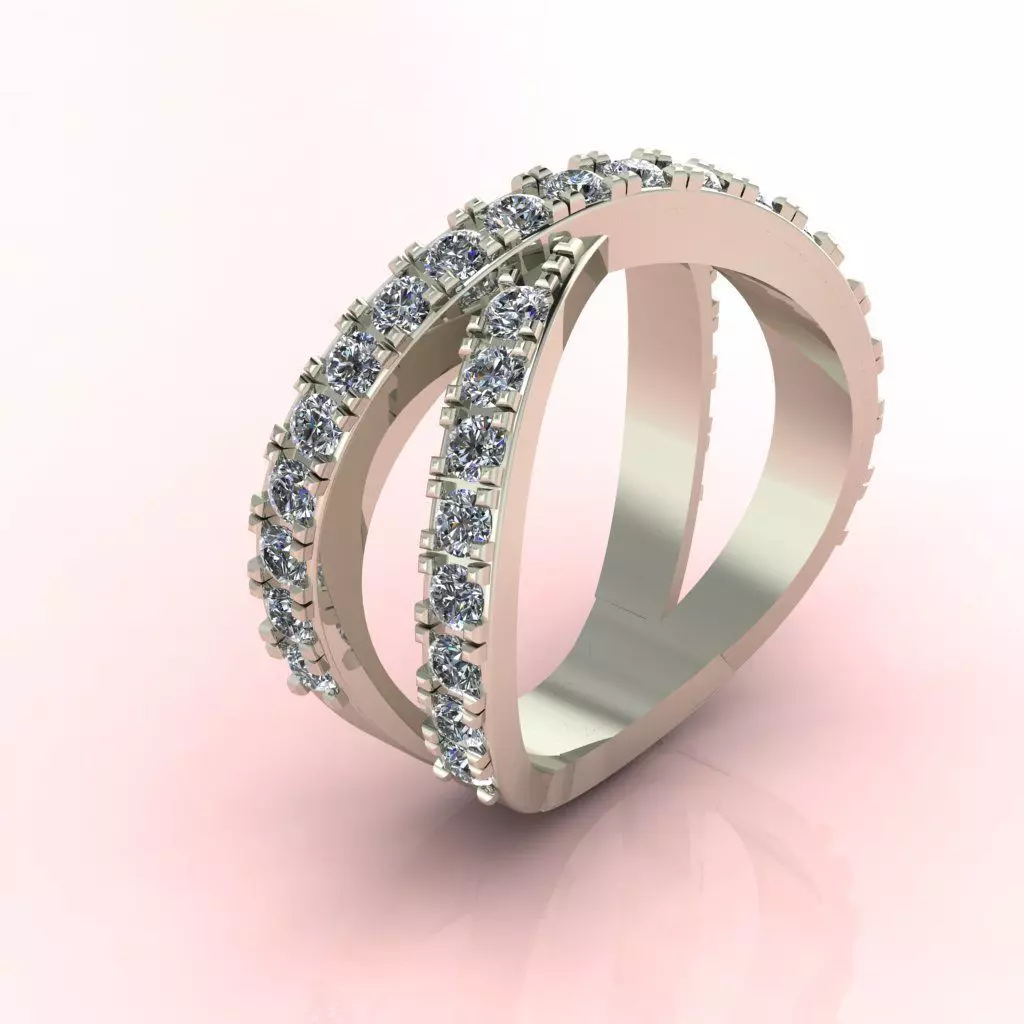 Diamond Ring Elit Series  3D print model_0