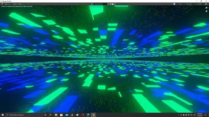 sci fi loop 3D model