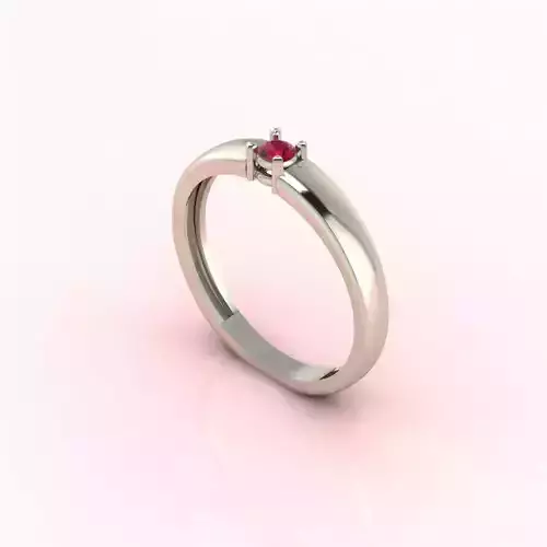 Solitaire Ring Diamond Series  3D print model