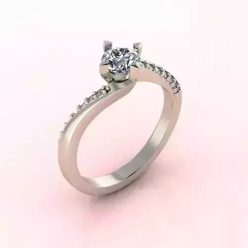 Solitaire Ring Diamond Series SS-41