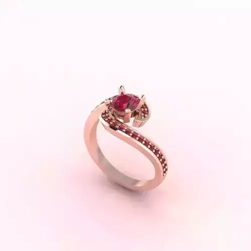 Diamond Ring Series  3D print model