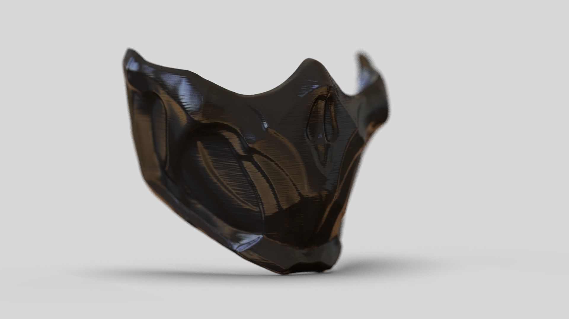 Scorpion mask 3D print model_4