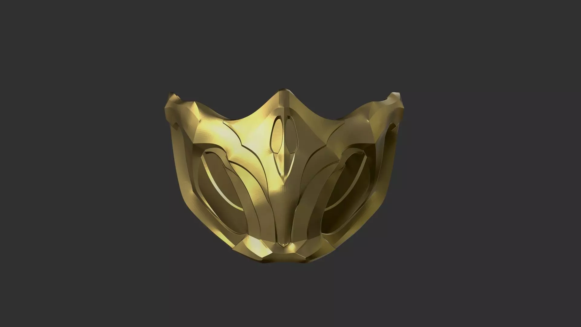 Scorpion mask 3D print model_0
