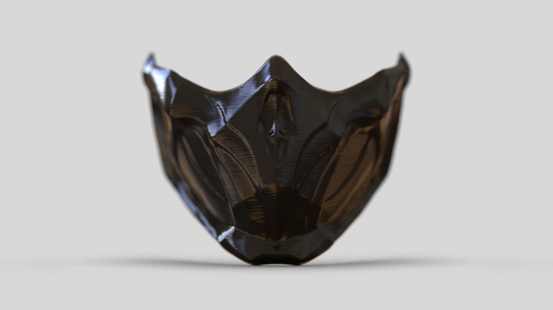 Scorpion mask 3D print model_3