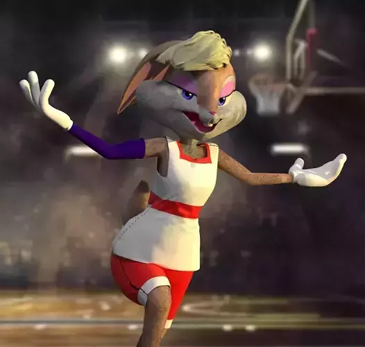 Lola Bunny Space Jam 3D model