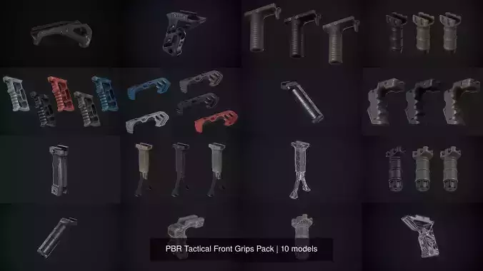 PBR Tactical Front Grips Pack