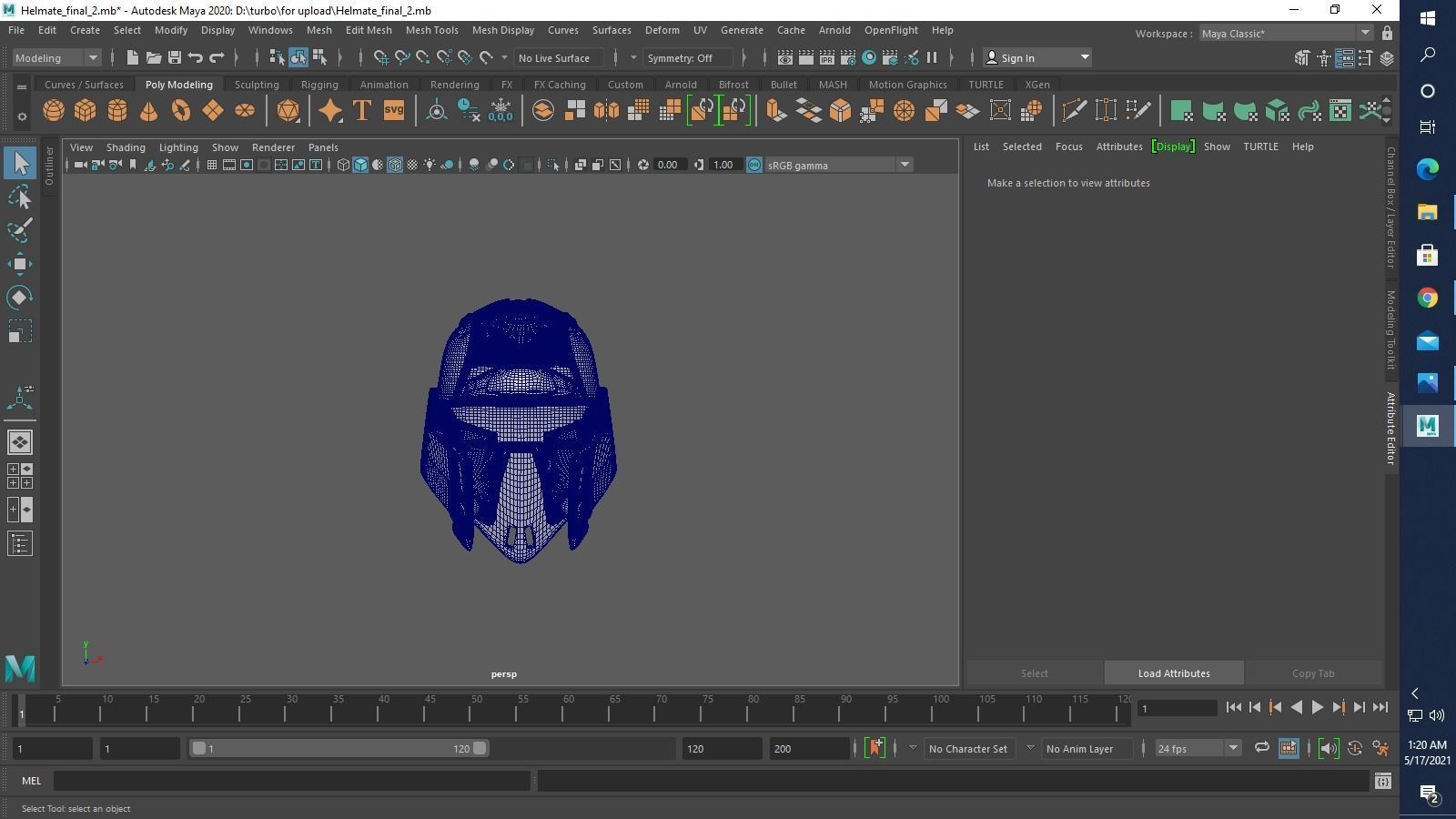 helmet of star wars trooper 3D print model_5