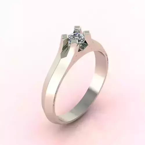 Diamond Ring Series SS-25 3D print model
