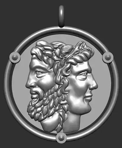 Old Coin Free 3D print model