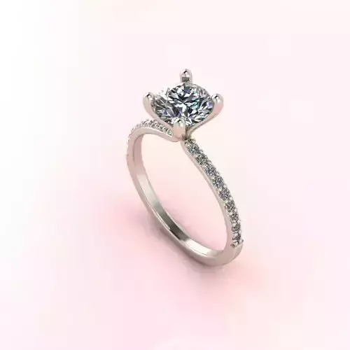 Solitaire Ring Diamond Series SS-18