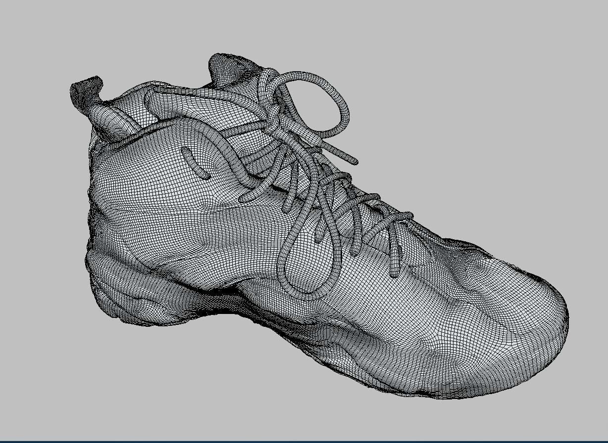 Sneakers Reebok scan 3D model_9