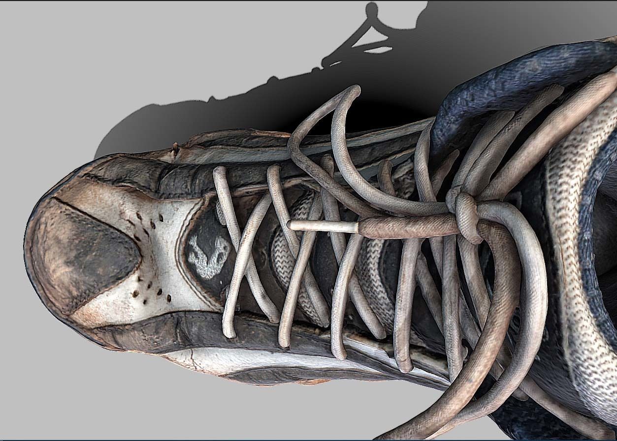 Sneakers Reebok scan 3D model_18