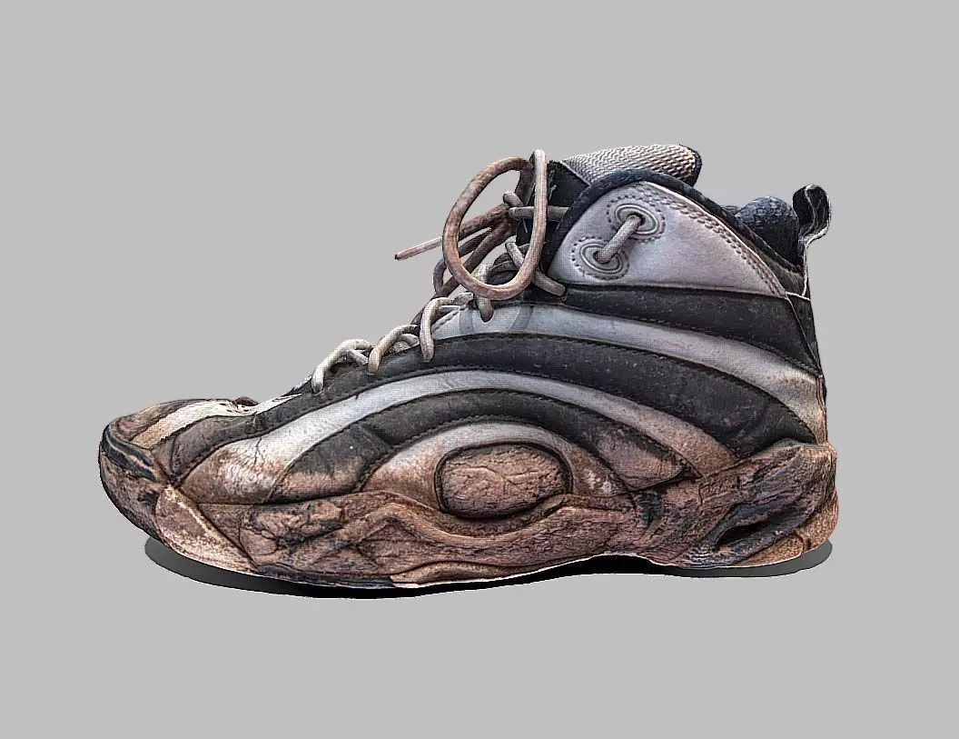 Sneakers Reebok scan 3D model_0