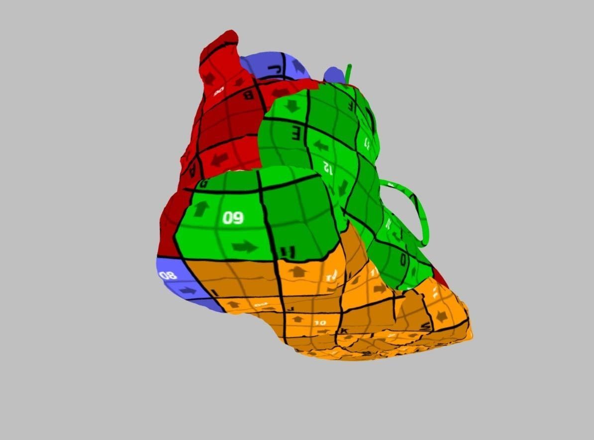Sneakers Reebok scan 3D model_16