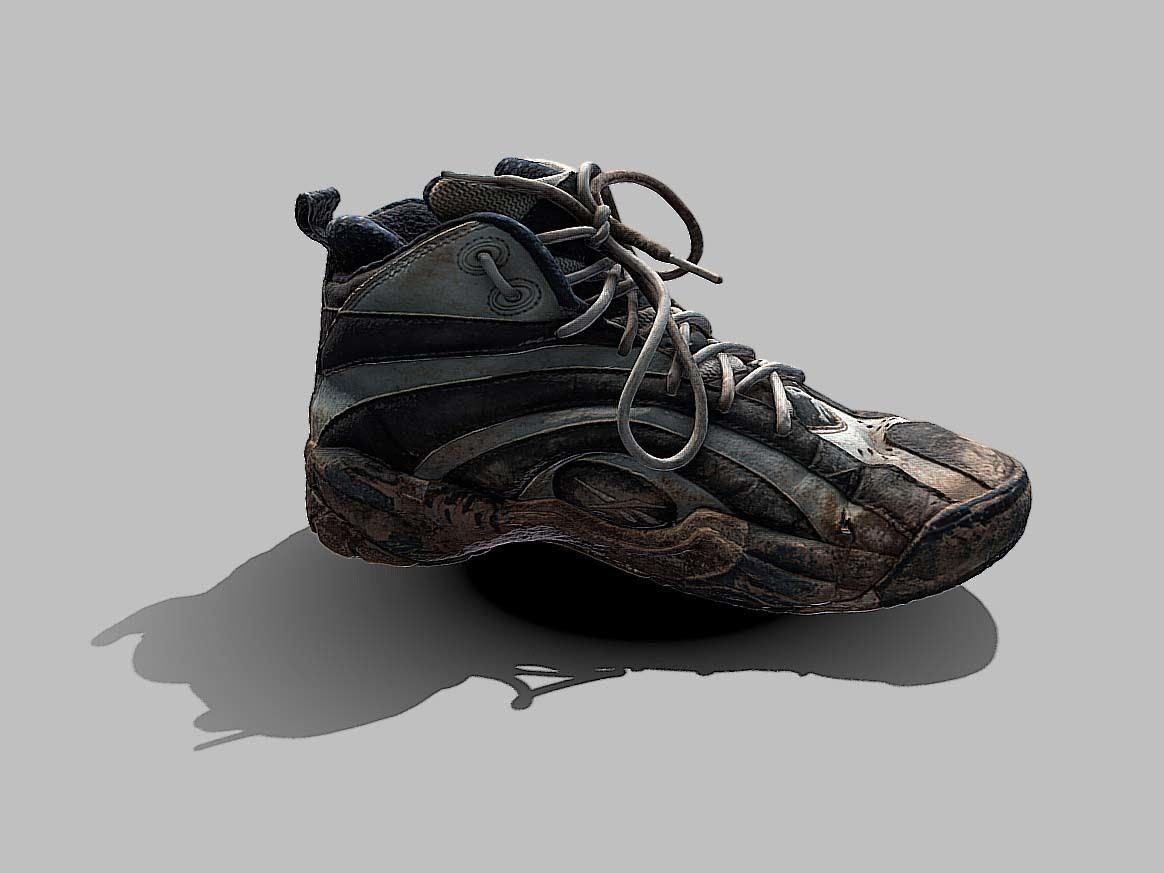 Sneakers Reebok scan 3D model_3