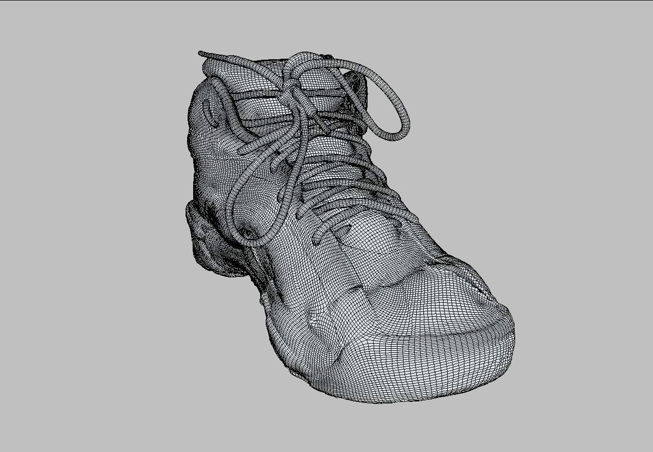 Sneakers Reebok scan 3D model_10
