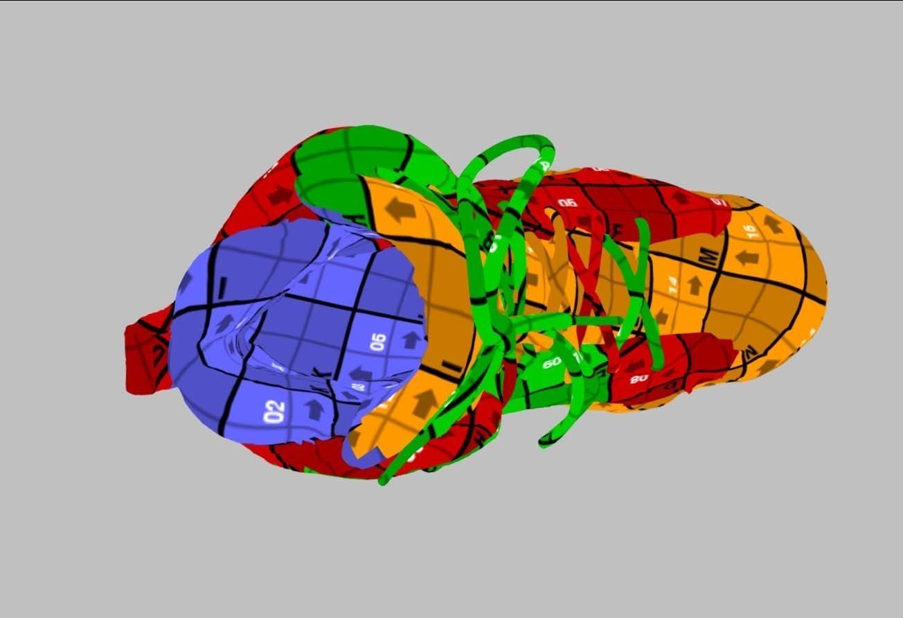 Sneakers Reebok scan 3D model_15