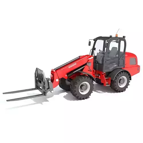 Telescopic Telehandler Weidemann 3D model