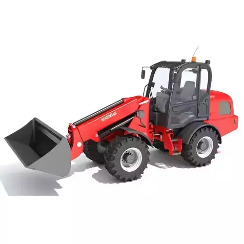 Telehandler Scoop Bucket 3D model