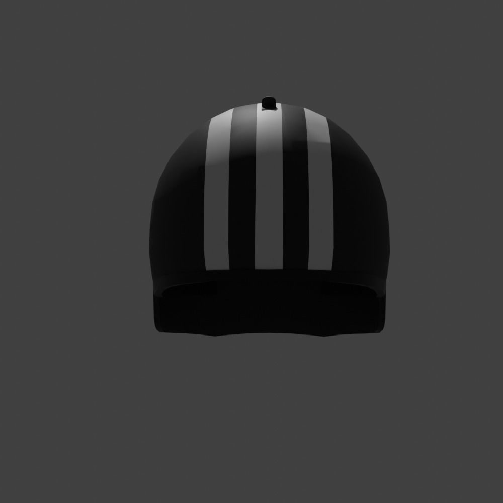 Helmet 1-sch Low-poly 3D model_4