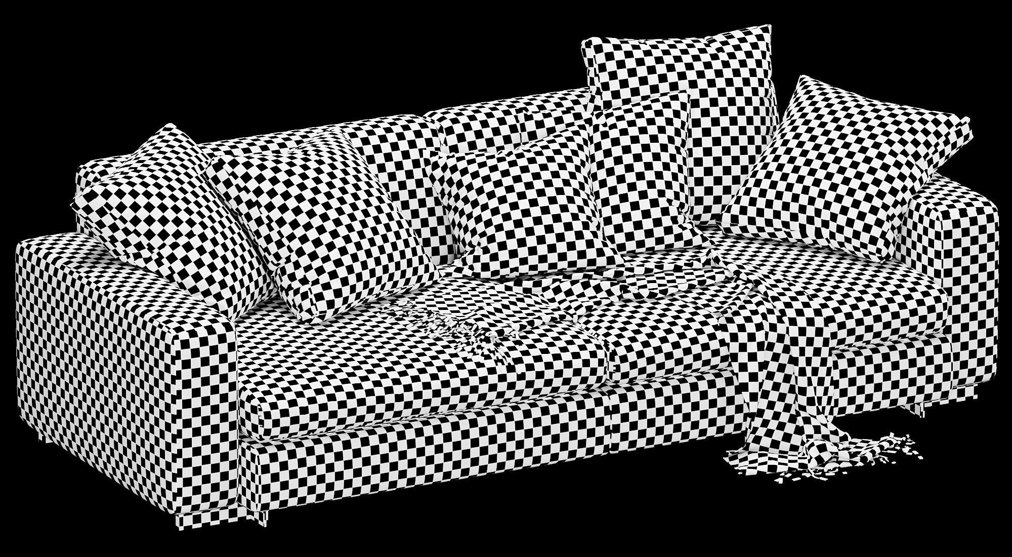 Turner Sofa 3D model_12