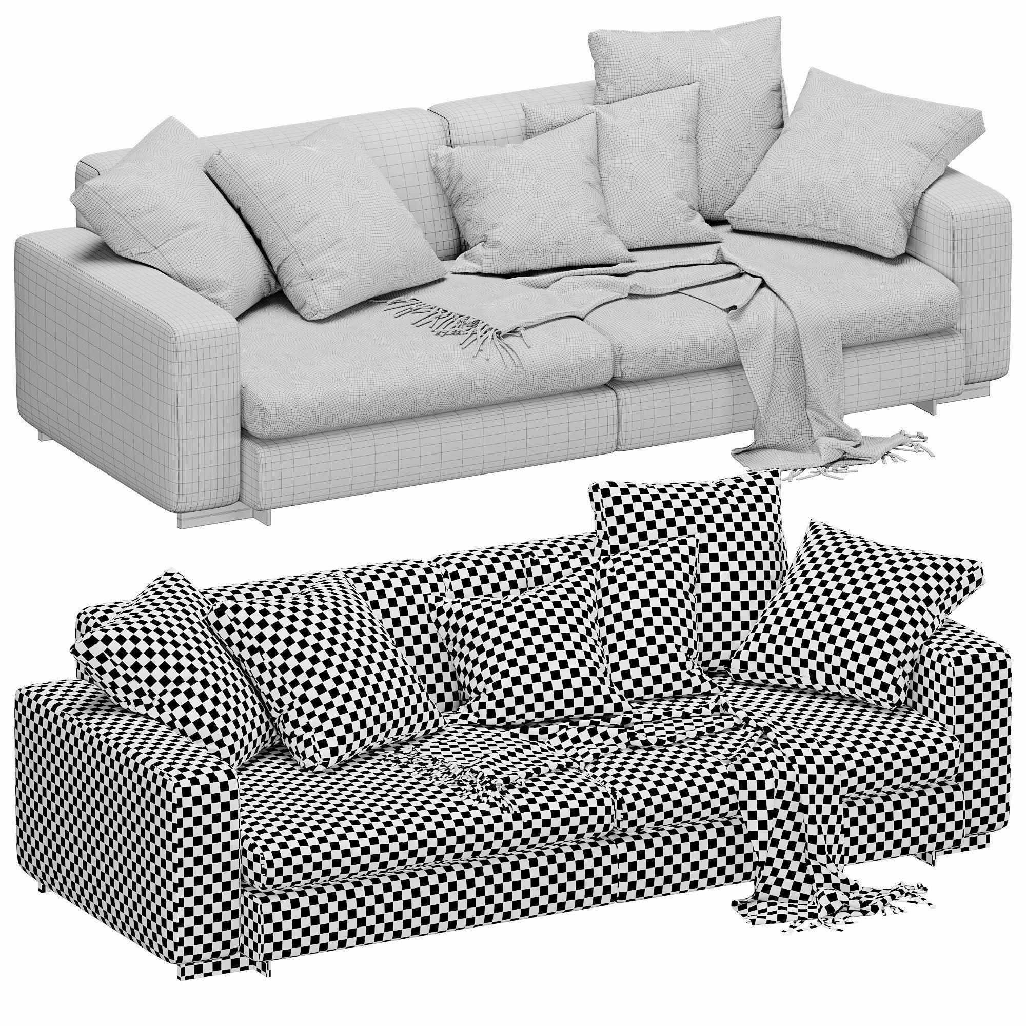 Turner Sofa 3D model_4