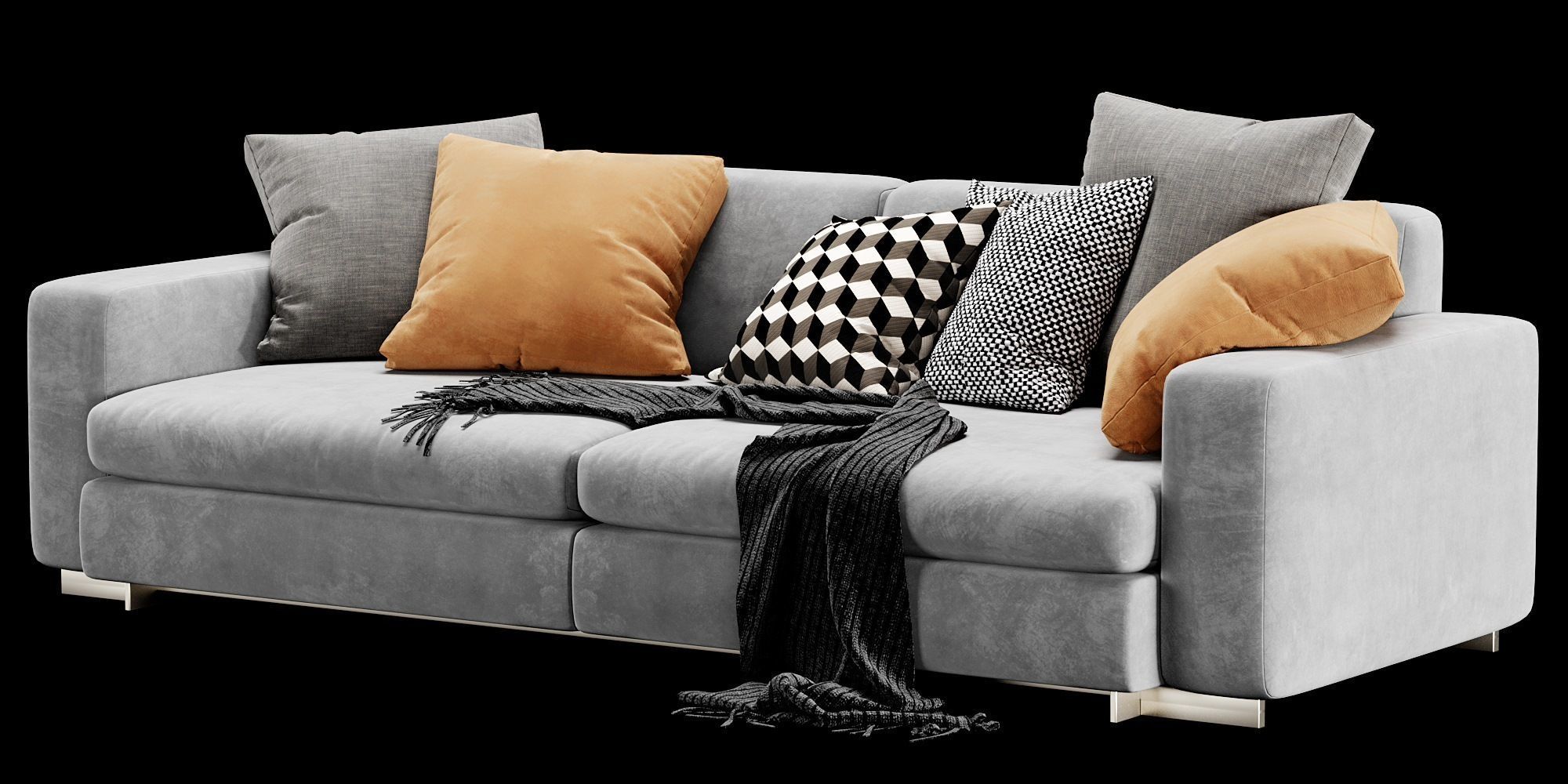 Turner Sofa 3D model_8