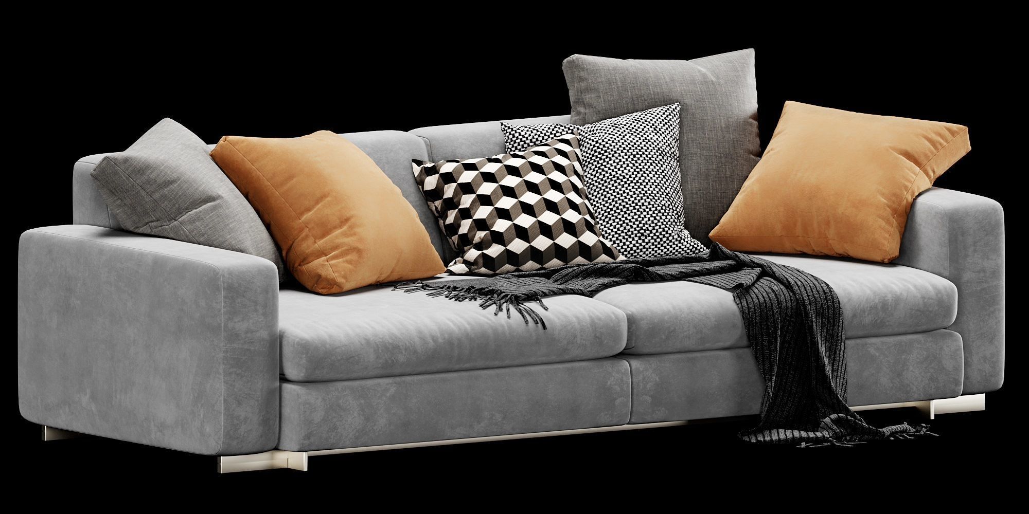 Turner Sofa 3D model_6