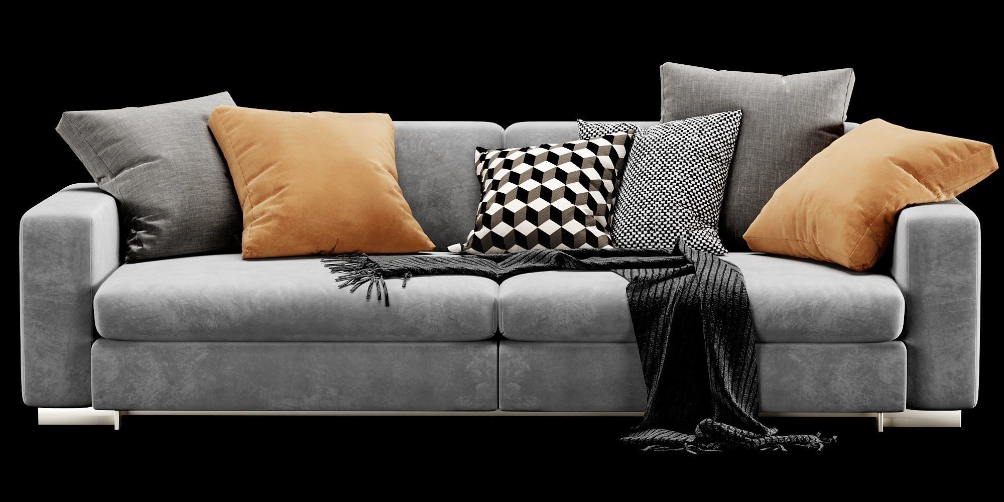Turner Sofa 3D model_7