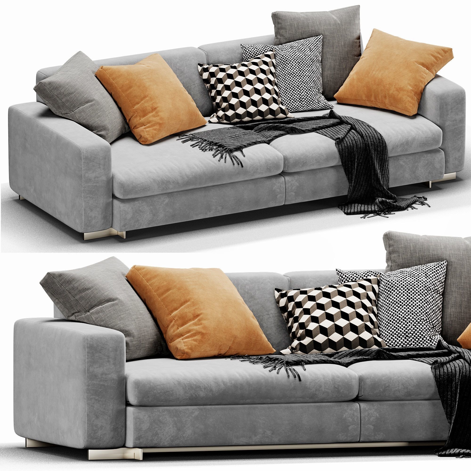 Turner Sofa 3D model_3