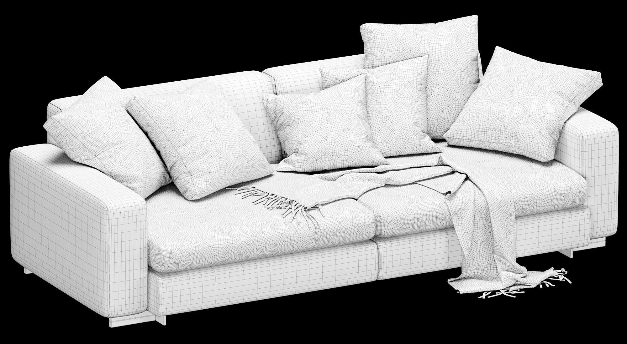Turner Sofa 3D model_13