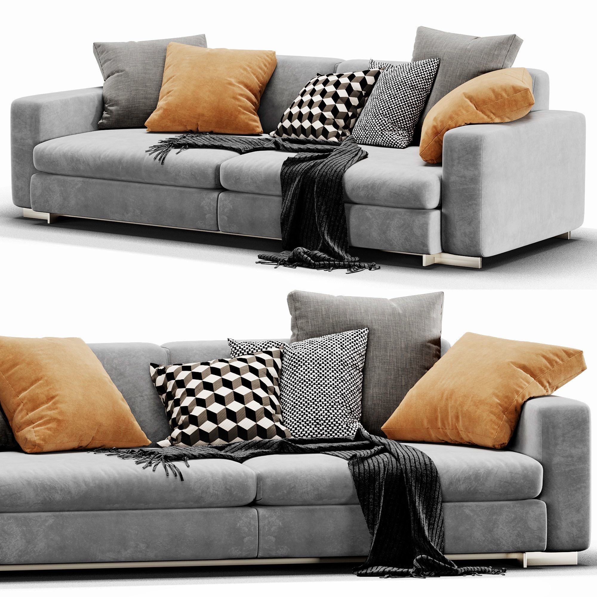 Turner Sofa 3D model_2