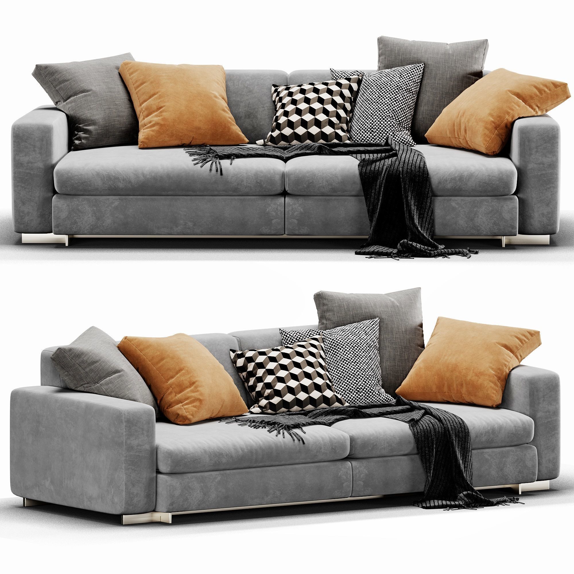 Turner Sofa 3D model_1