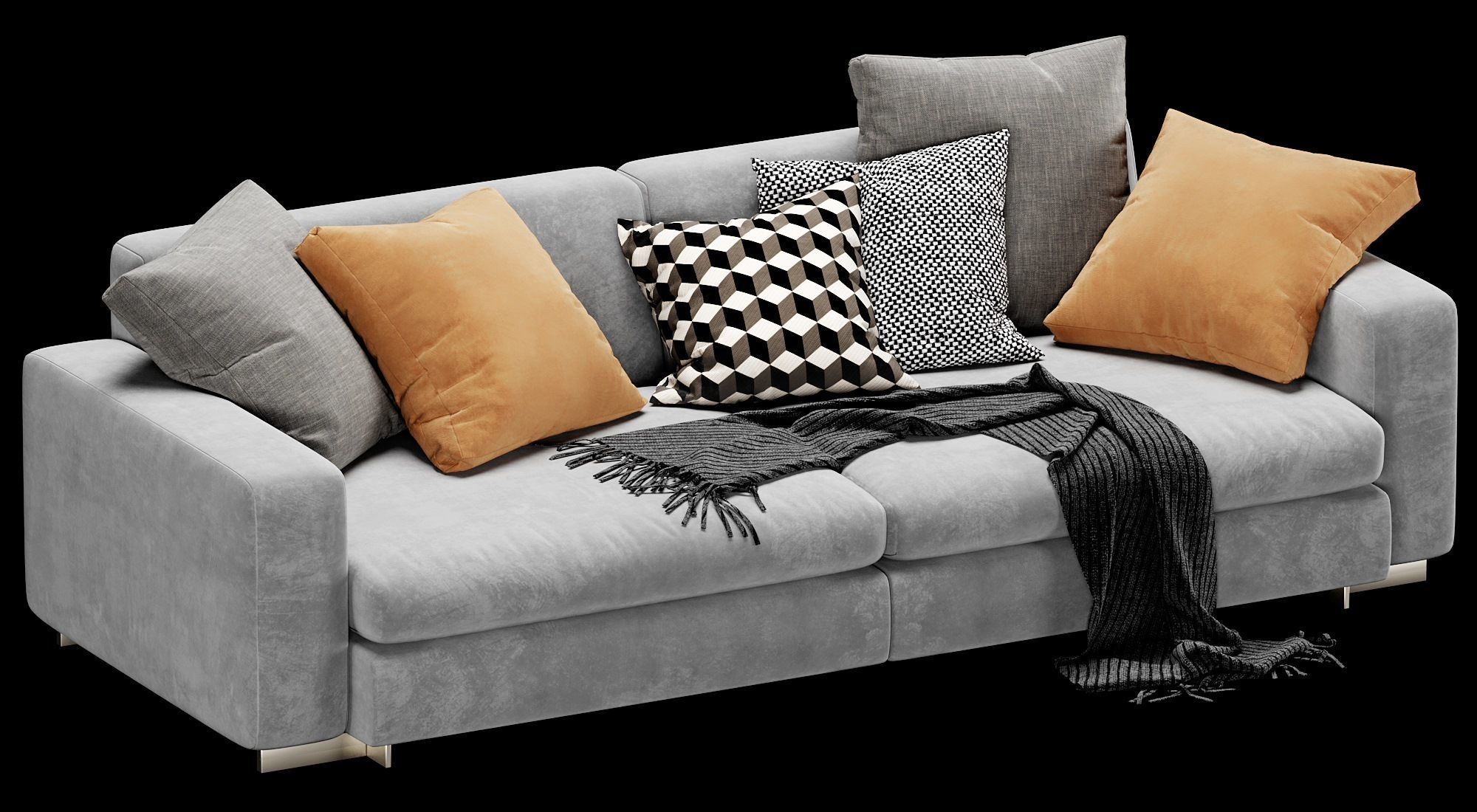 Turner Sofa 3D model_11